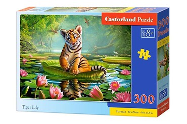 Puzzle 300 Tiger Lily CASTOR