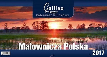 Kalendarz 2017 Biurkowy Galileo Malownicza Polska