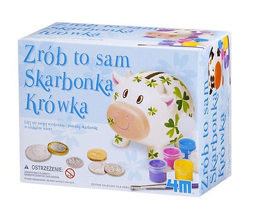 Zrób to sam - Skarbonka Krówka