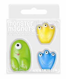 Mini magnesy - Monster (4 wzory)