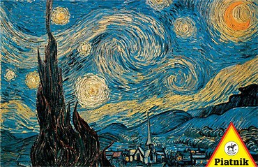 Puzzle 1000 - Van Gogh, Gwiaździsta noc PIATNIK