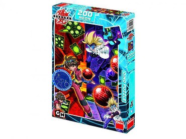 Puzzle 200 Bakugan Attack Neon DINO