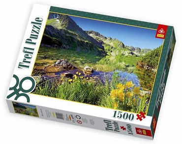 Puzzle 1500 Wielki Staw, Tatry TREFL