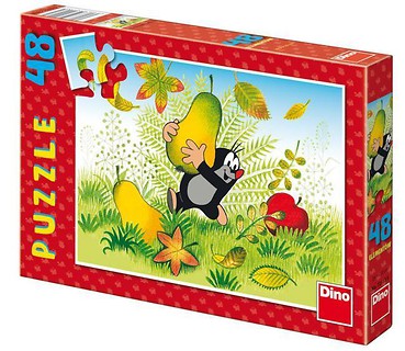 Puzzle 48 Krecik i gruszka DINO