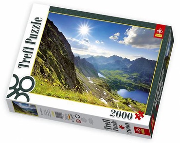 Puzzle 2000 Dolina Pięciu Stawów, Tatry TREFL