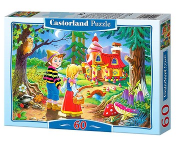 Puzzle 60 Jaś i Małgosia CASTOR