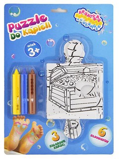 Koloruj na okrągło - Puzzle do kapieli