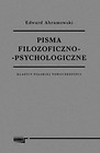 Pisma filozoficzno-psychologiczne