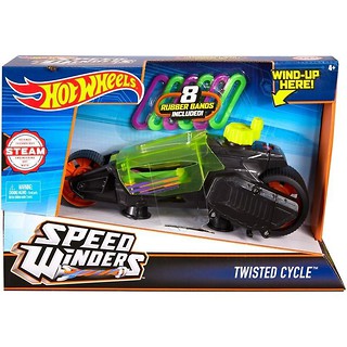 Hot Wheels - Autonakręciaki Twisted Cycle czarny