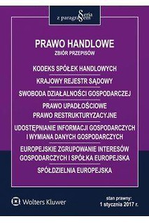 Prawo handlowe Zbiór przepisów