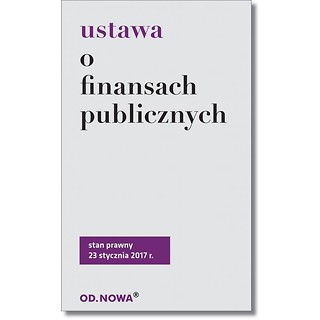 Ustawa o finansach publicznych