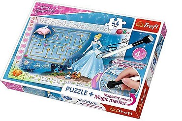 Puzzle 54 plus - W poszukiwaniu pantofelka TREFL