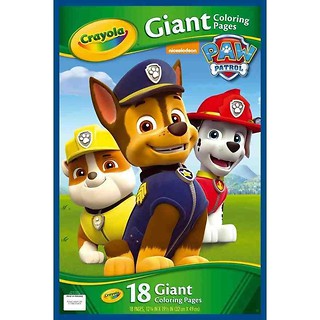 Gigantyczna kolorowanka Psi Patrol CRAYOLA