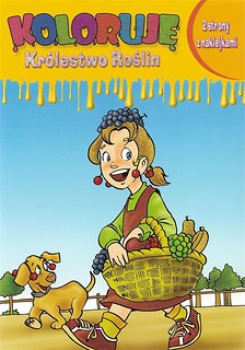 Koloruję Królestwo Roślin - Dziewczynka