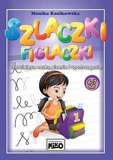 Szlaczki figlaczki ułatwiające...6-7 lat