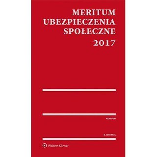 MERITUM Ubezpieczenia społeczne 2017