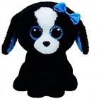 Ty Beanie Boos Tracey - czarno-biały pies 24 cm