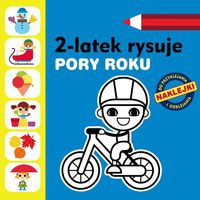 2-latek rysuje Pory roku