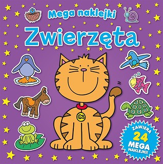 Mega naklejki. Zwierzęta