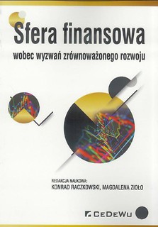 Sfera finansowa wobec wyzwań zr&oacute;wnoważonego...