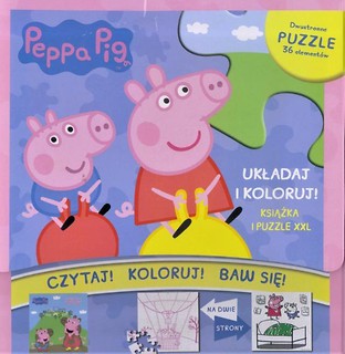 Świnka Peppa. Wesołe zabawy (książeczka + puzzle)