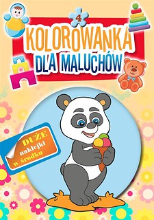 Kolorowanka dla maluch&oacute;w 4. Panda