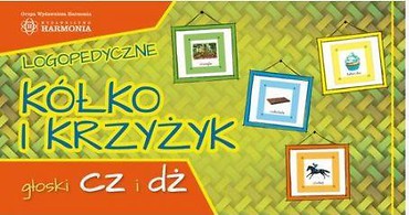 Logopedyczne k&oacute;łko i krzyżyk Głoski CZ i DŻ