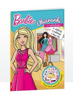 Barbie. Ubrania z naklejkami