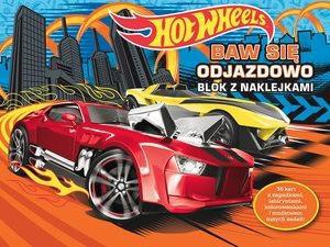 Blok z naklejkami. Hot Wheels Baw się odjazdowo