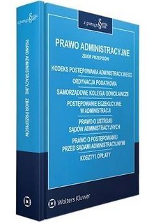 Prawo administracyjne. Zbi&oacute;r przepis&oacute;w w.29