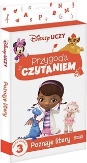 Disney uczy. Przygoda z czytaniem. Poznaję litery