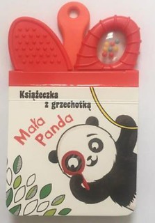 Książeczka z grzechotką. Mała Panda