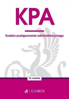 Kodeks postępowania administracyjnego w.33