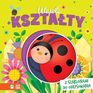 Książki z szablonami. Wesołe kształty