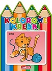 Kolorowe kredki - Kotek