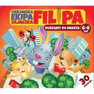 Ciekawska ekipa zajączka Filipa 6-8lat