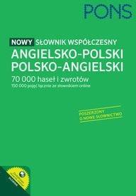 Nowy słownik wsp&oacute;łczesny ang-pol-ang PONS