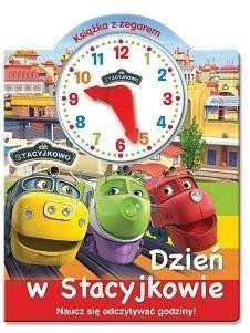 Stacyjkowo. Książka z zegarem. Dzień w Stacyjkowie