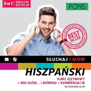 Pakiet: Słuchaj i m&oacute;w. Hiszpański 5w1