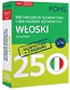 250 ćwiczeń/250 zagadek słownictwo. Włoski 2w1