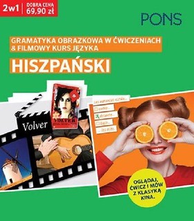 Gramatyka obrazkowa/filmowy kurs. Hiszpański 2w1