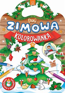 Zimowa kolorowanka