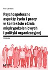 Psychospołeczne aspekty życia i pracy..