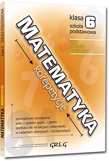 Matematyka SP 6 korepetycje w.2019 GREG