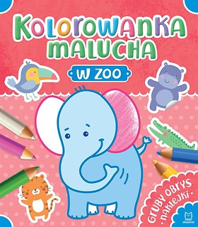 Kolorowanka malucha. W zoo