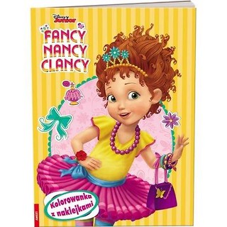 Fancy Nancy Clancy. Kolorowanka z Naklejkami