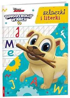 Bingo i Rolly w akcji. Szlaczki i literki