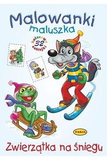 Malowanki maluszka - Zwierzątka na śniegu