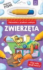 Malowanka z pisakiem wodnym. Zwierzęta