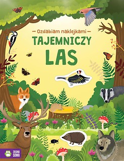 Ozdabiam naklejkami. Tajemniczy las